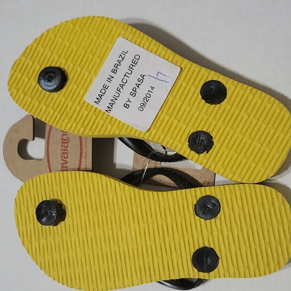 Havaianas Citrus yellow Bumblebee kids flip flops - Picture 3 of 5